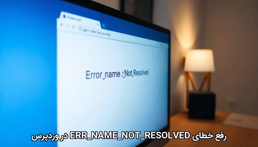 رفع خطای ERR_NAME_NOT_RESOLVED در وردپرس