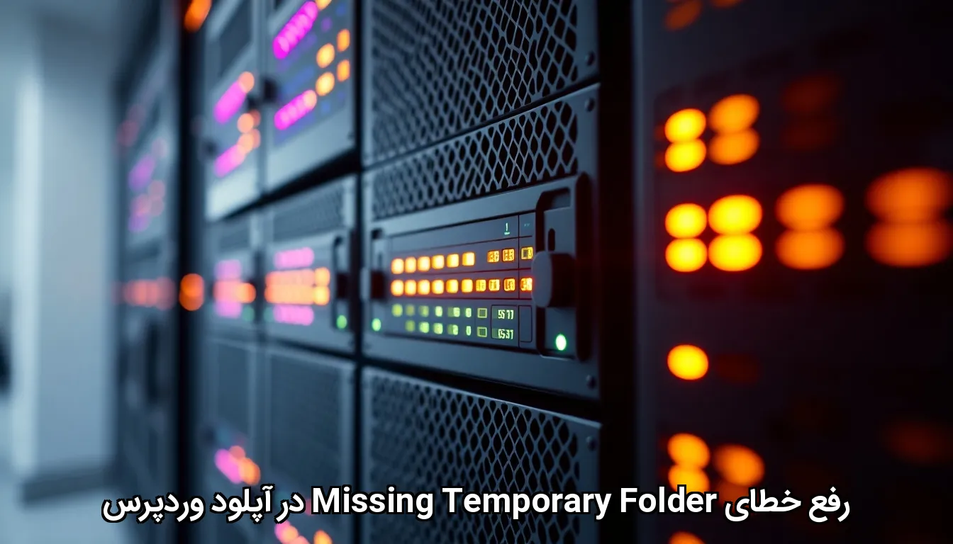 رفع خطای Missing Temporary Folder در آپلود وردپرس
